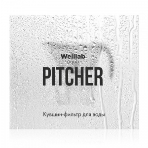 Кувшин-фильтр для воды Welllab Aqua PITCHER, зеленый